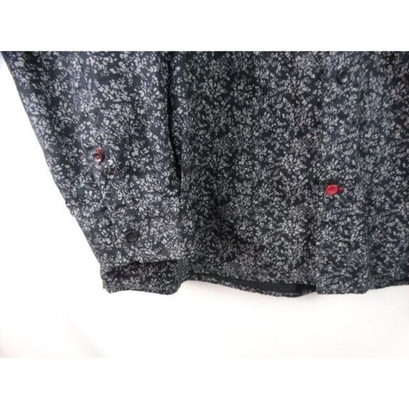 Tranquility & Mayhem Men's Shirt Size 4XLB Black Long Sleeve Button Down Top - Picture 5 of 11